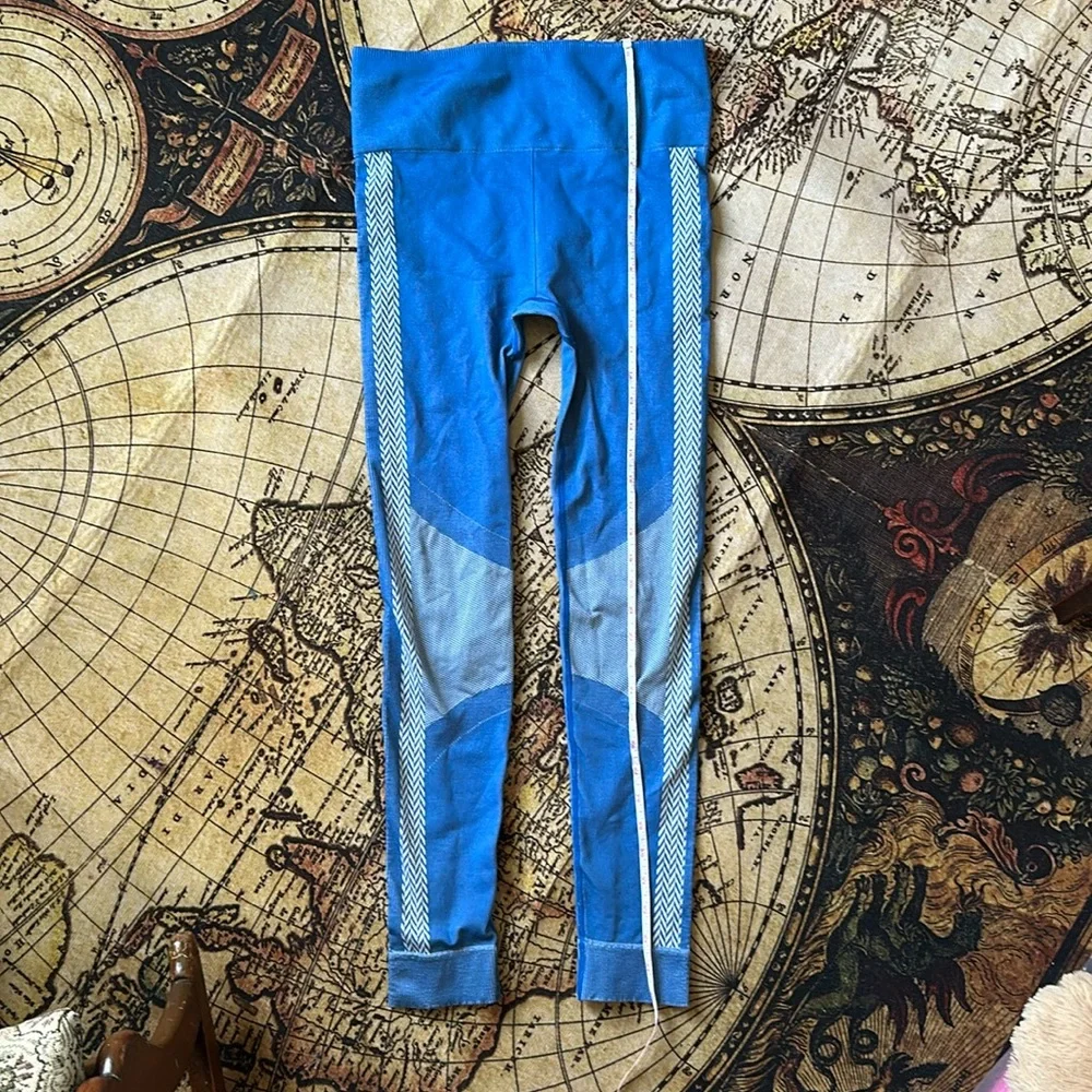 Fabletics Blue Leggings S/M - Picture 1 of 3
